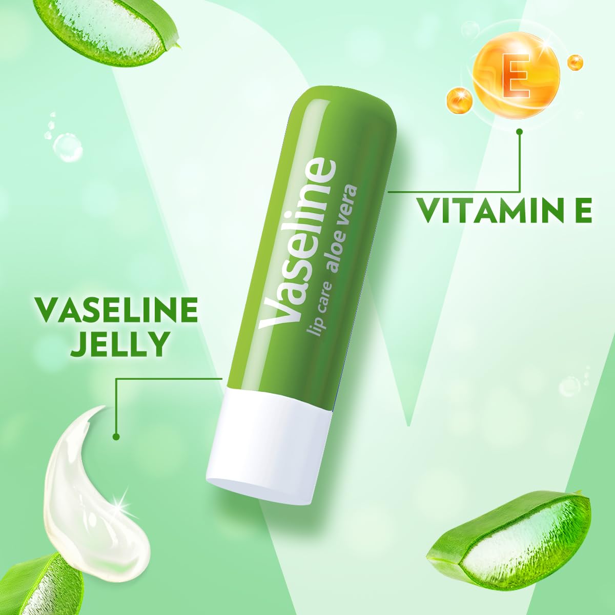 Vaseline Lip Care Lip Balm Stick - Aloevera 4.8g
