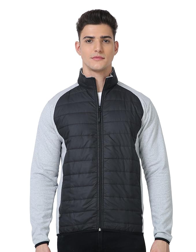 Men's Polyester Full Sleeve Zip with Pocket