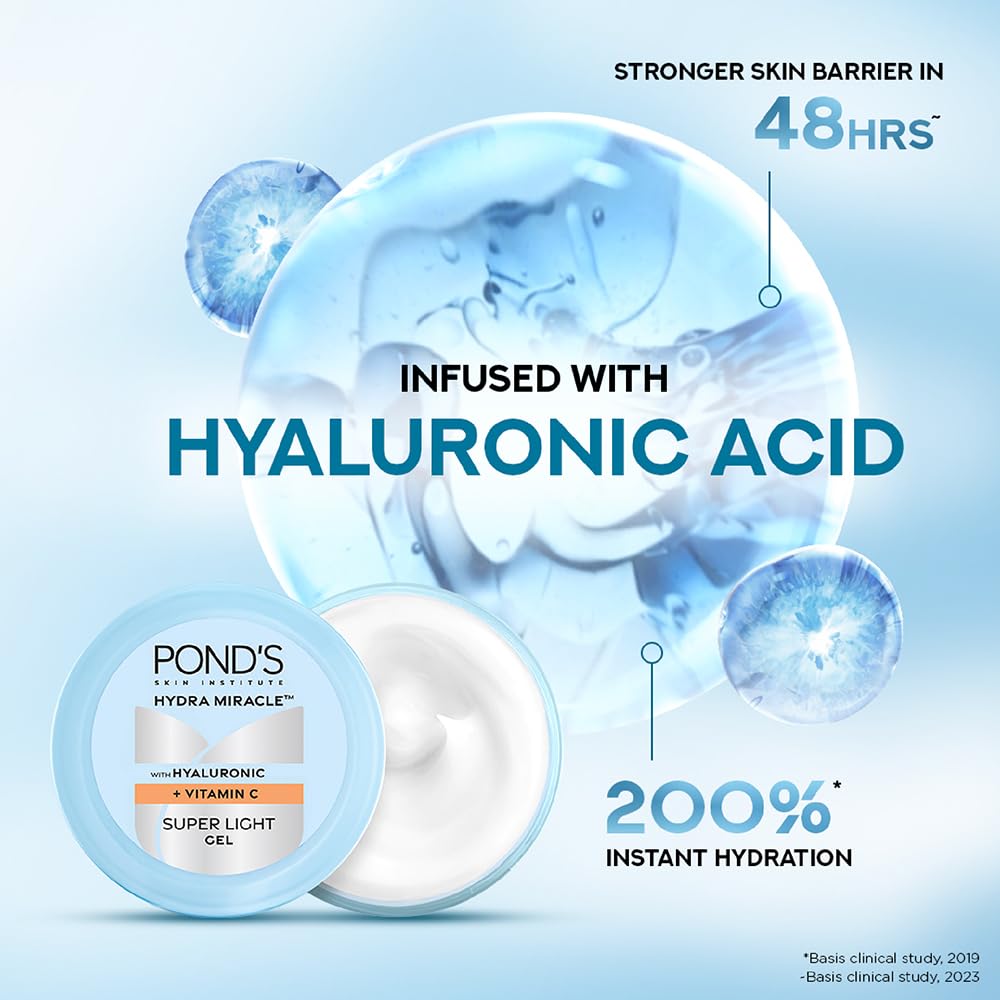 PONDS Hydra Miracle Super Light Gel Moisturiser - 50ml