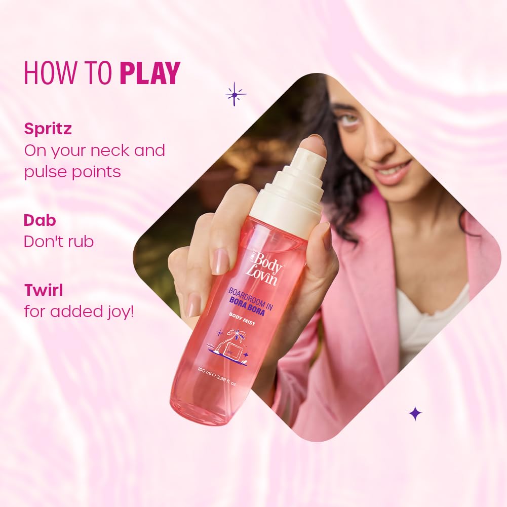 PLUM BODY LOVIN BOARDROOM IN BORA BORA BODY MIST