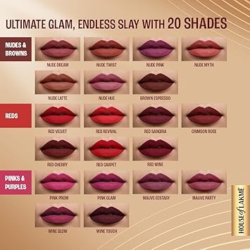 LAKME ULTIMATE GLAM LIQUID LIPSTICK - 1 RED CARPET