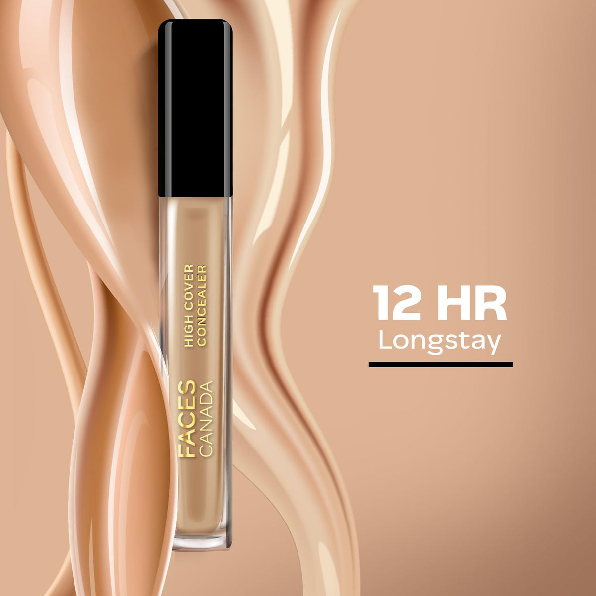 Faces Canada High Cover Concealer - Sand Beige 4 ml