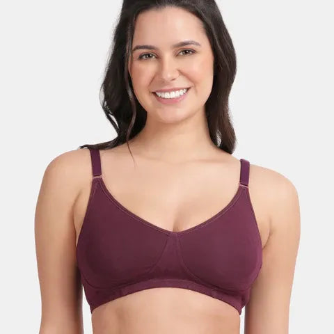 Wine minimiser bra Envie non padded non wired 3/4th coverage comfortable everyday bra