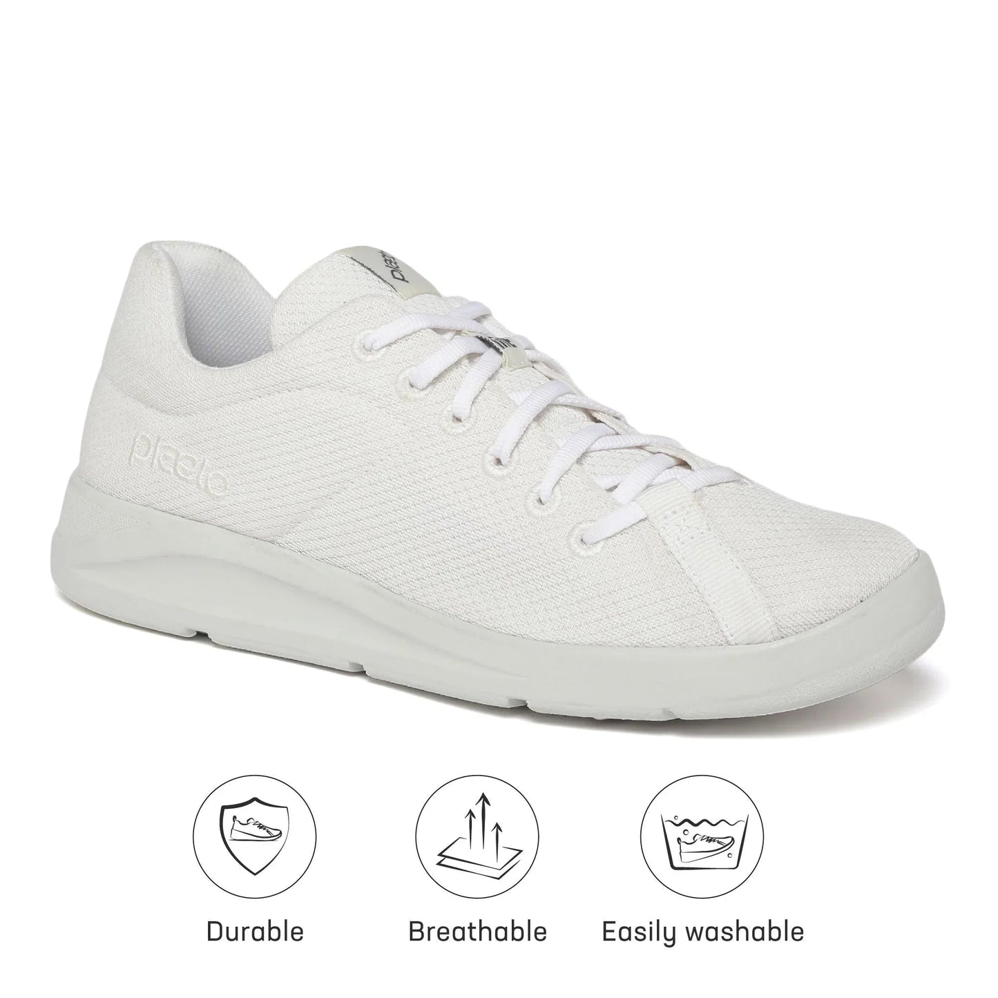 Men's Classic White Casual Shoes