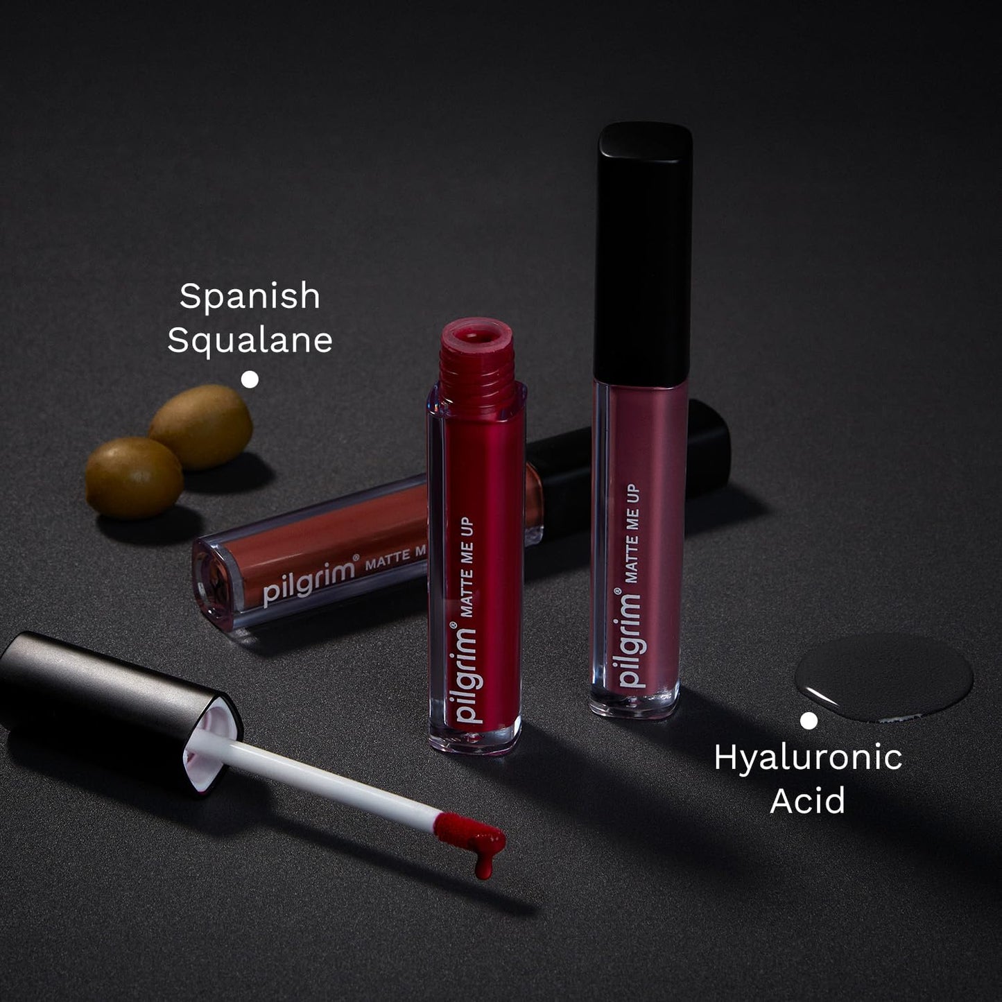 Pilgrim Matte Me Up Liquid Lipstick Ruby Fling - 19 3 MILLI_LITRE