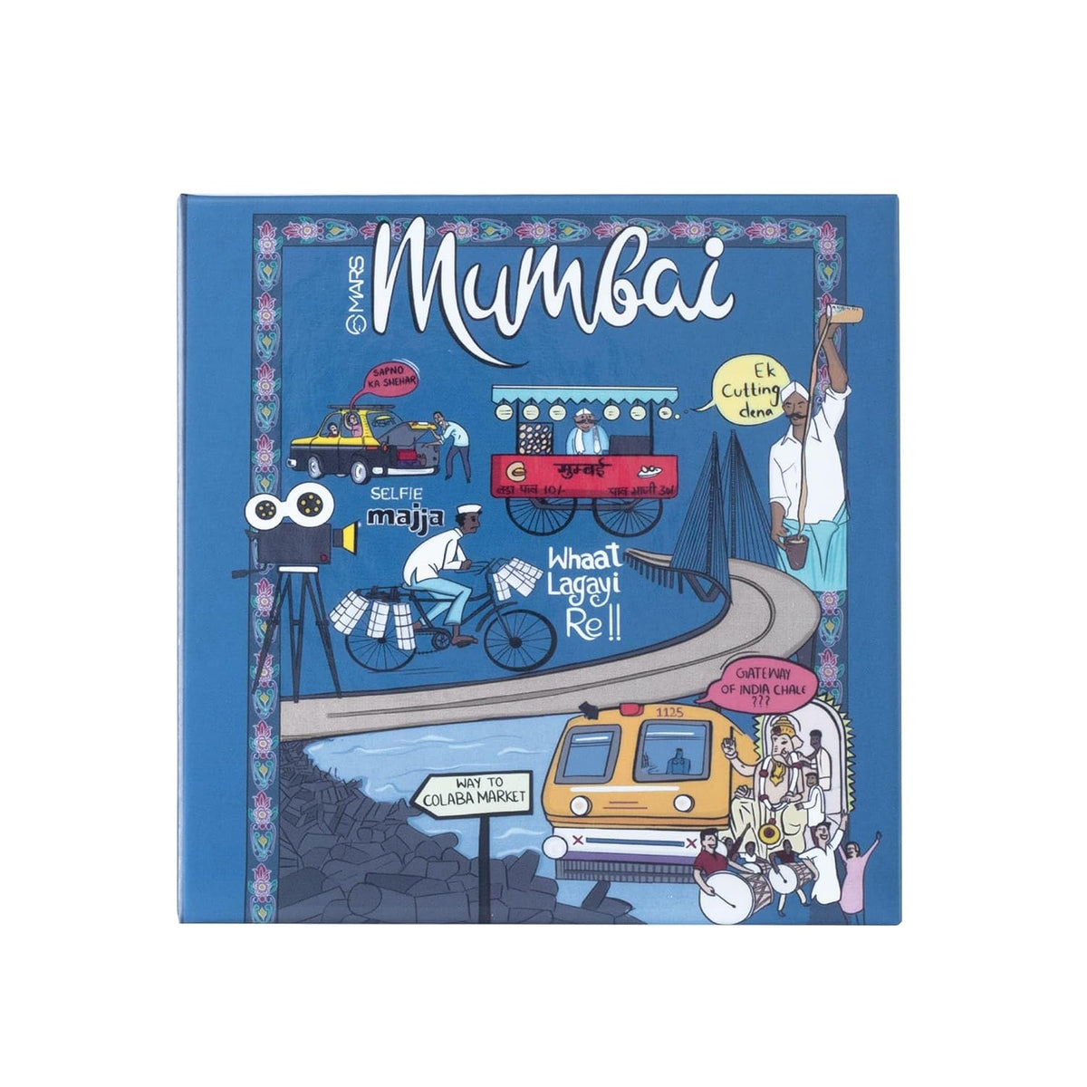 MARS Mumbai THE CITY PARADISE Makeup Kit-Multicolor 16 GRAM
