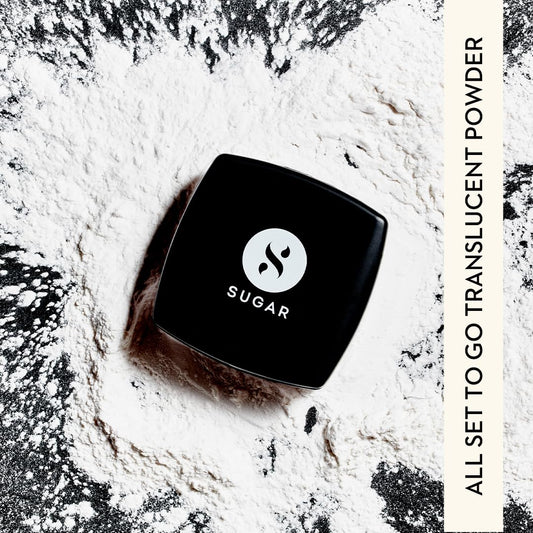 Sugar Cosmetics All Set To Go Translucent Powder - White 7 GRAM