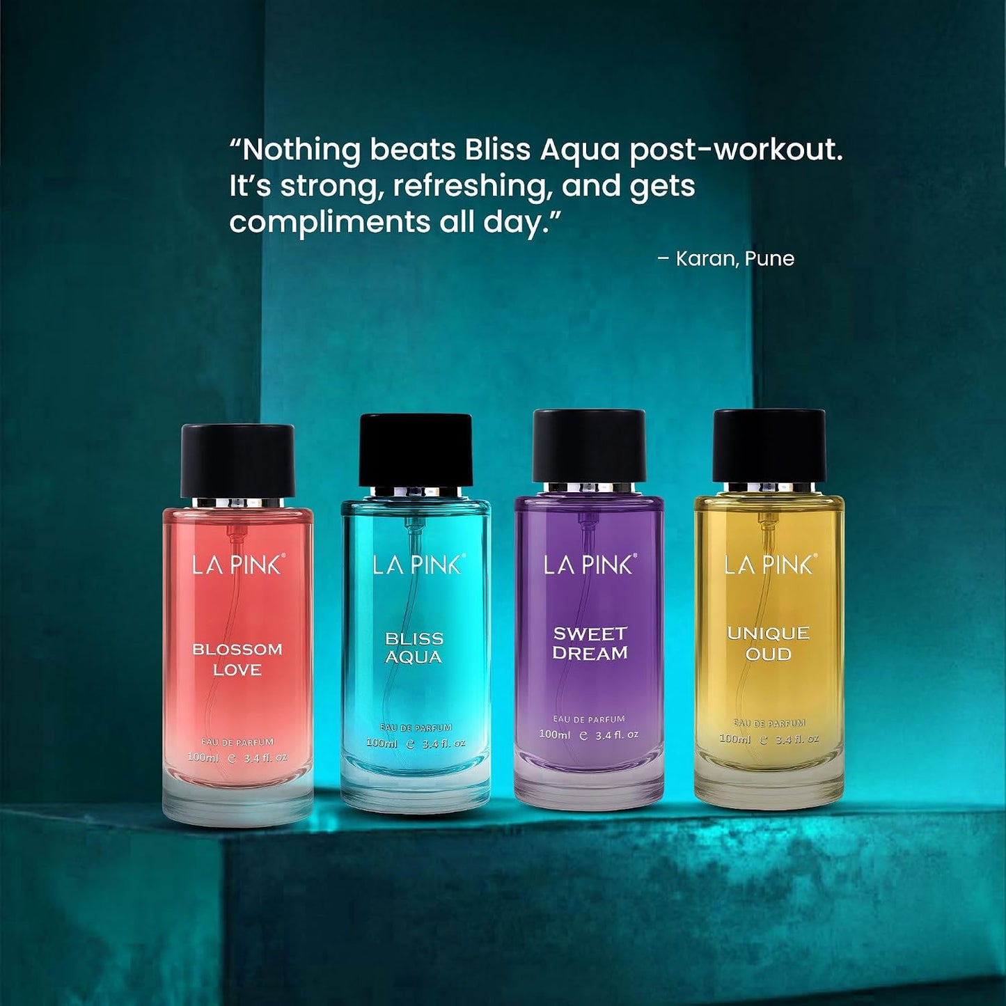 LA Pink Bliss Aqua EAU DE Perfume 100 ml