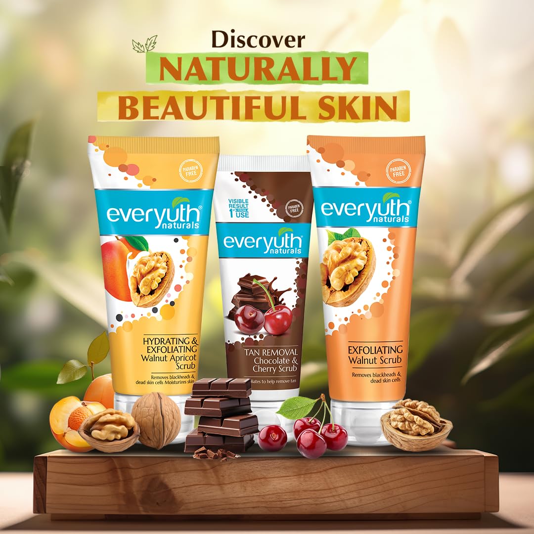 Everyuth Naturals Exfoliating Walnut Scrub 100 g