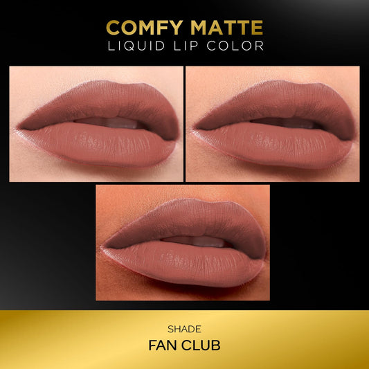 Faces Canada Comfy Matte Wow Liquid Lipstick Highly Pigmented - Mauve Majesty 02 3.8 g