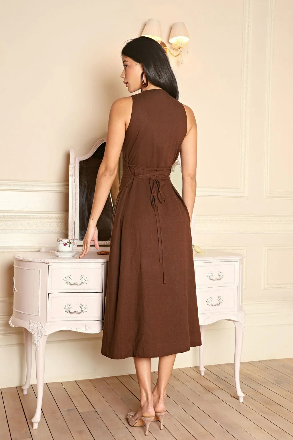 A-line Linen Dress