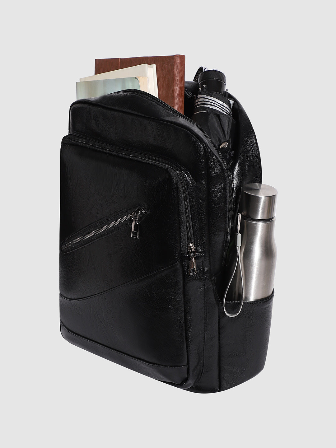 The City Backpack - Grease Black