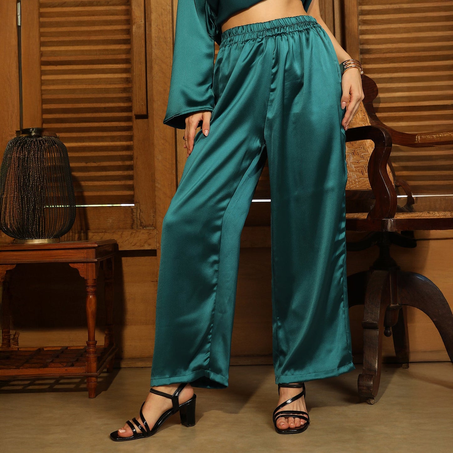 Asymmetrical Flora Co-Ord Set