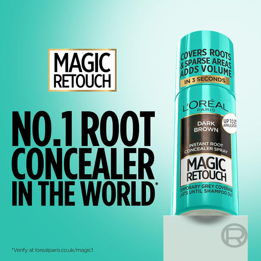 LOREAL PARIS COLOR MAGIC RETOUCH CONCEALER SPRAY - BLACK 75 ml