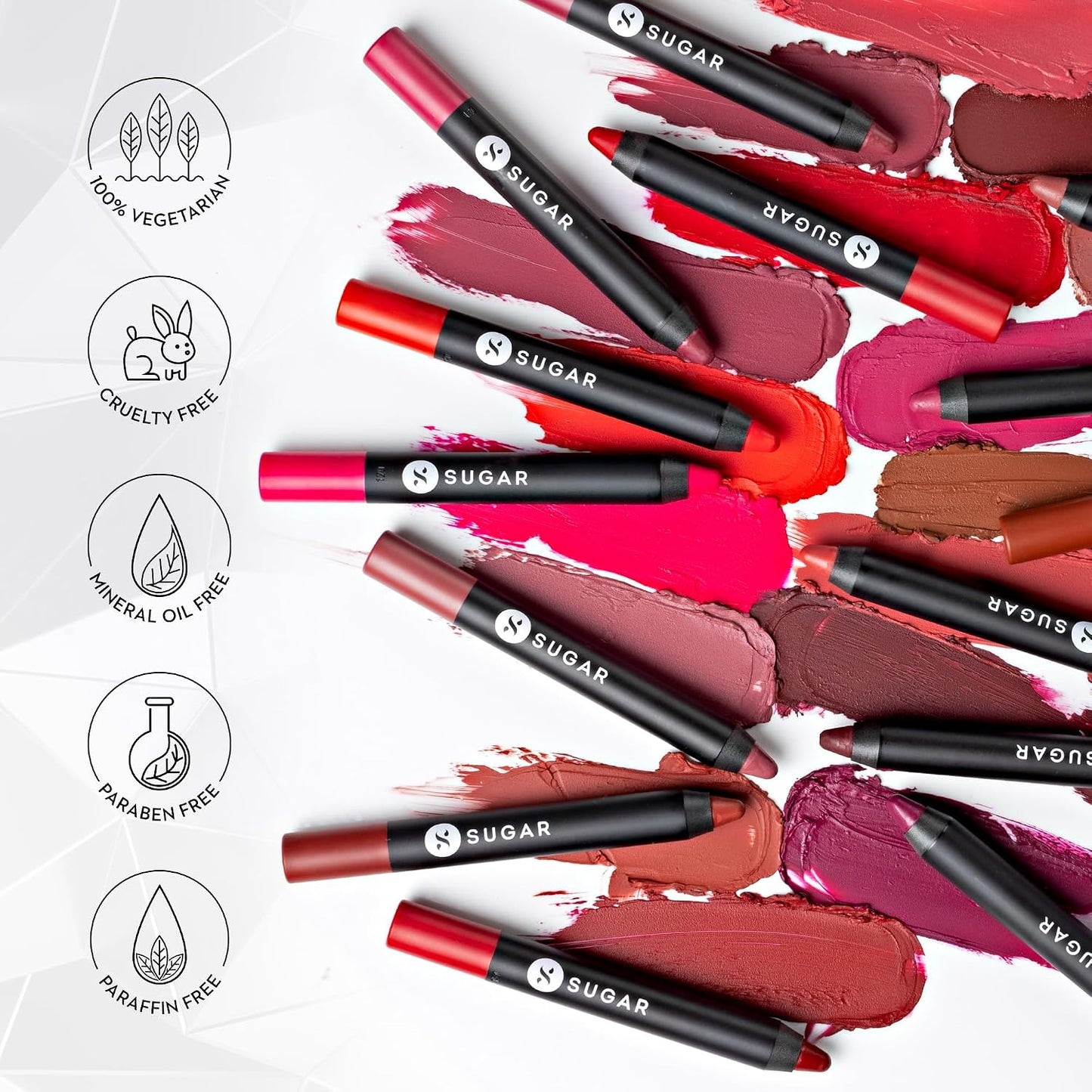 Sugar Cosmetics Matte As Hell Crayon Lipstick 24 Rachel Berry 2.799999952 GRAM