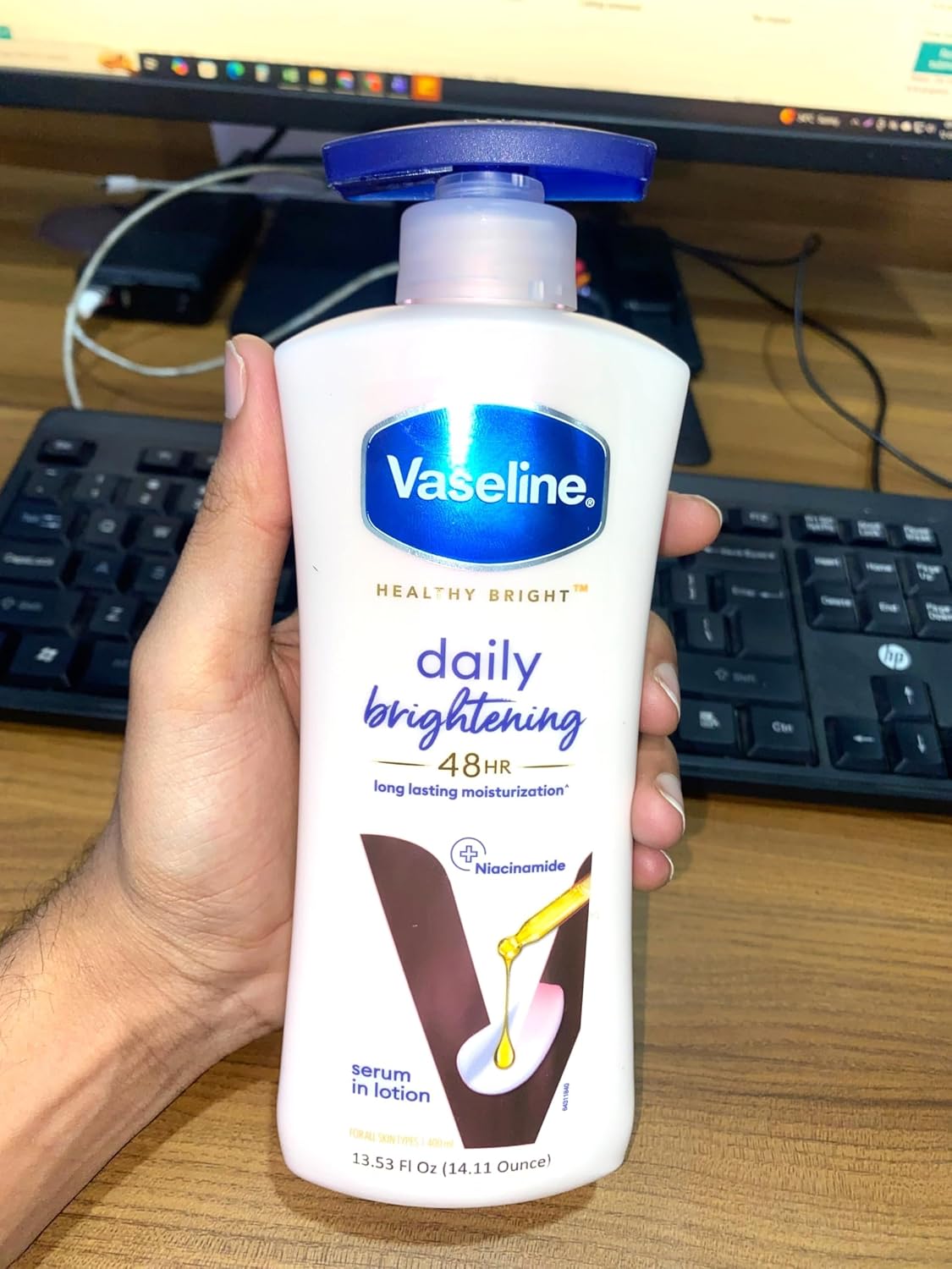 Vaseline Daily Brightening Body Lotion 400 ml