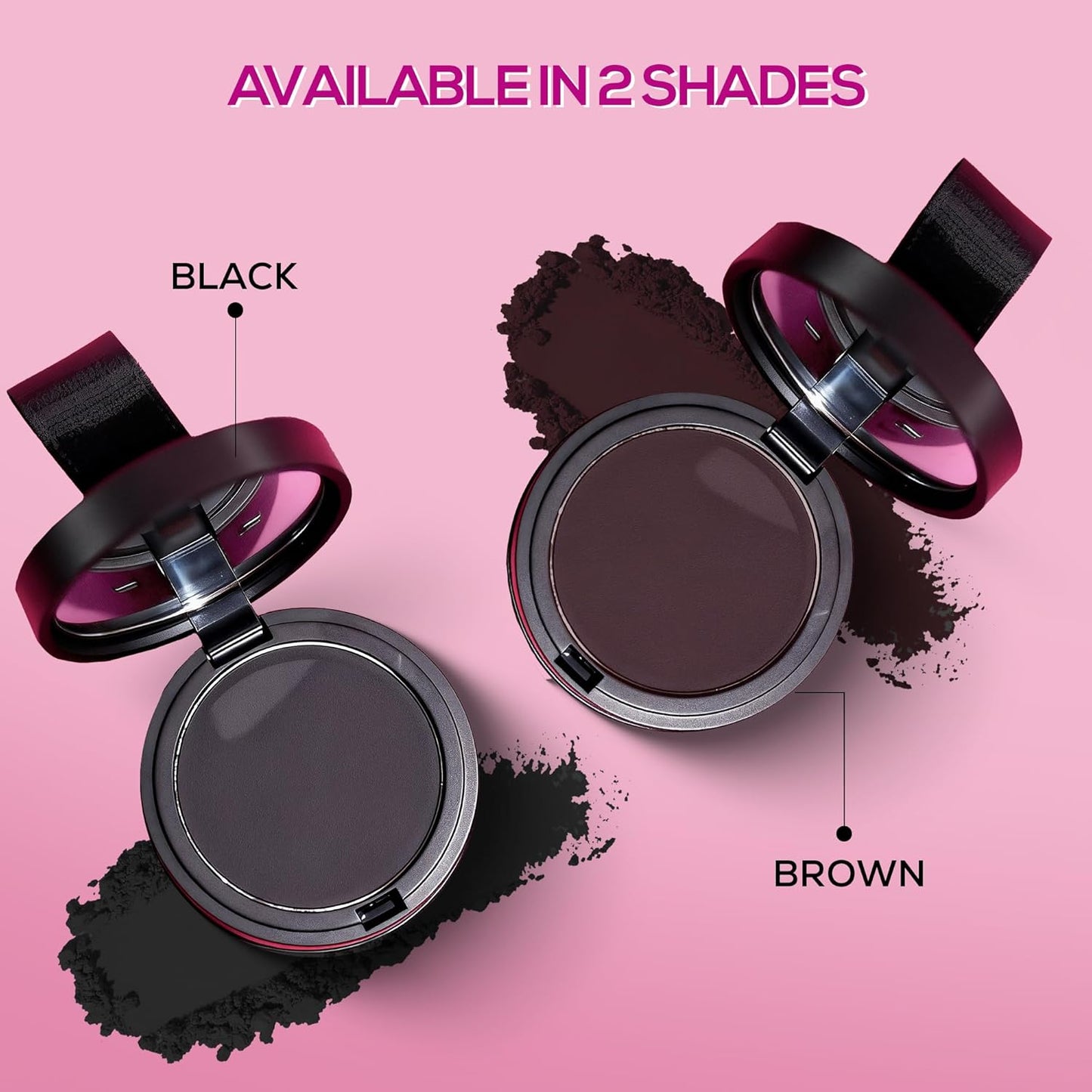Renee Cover-Up Hair Powder Helps Cover Grey Roots & Bald Spots Instantly Pigmented 4 g