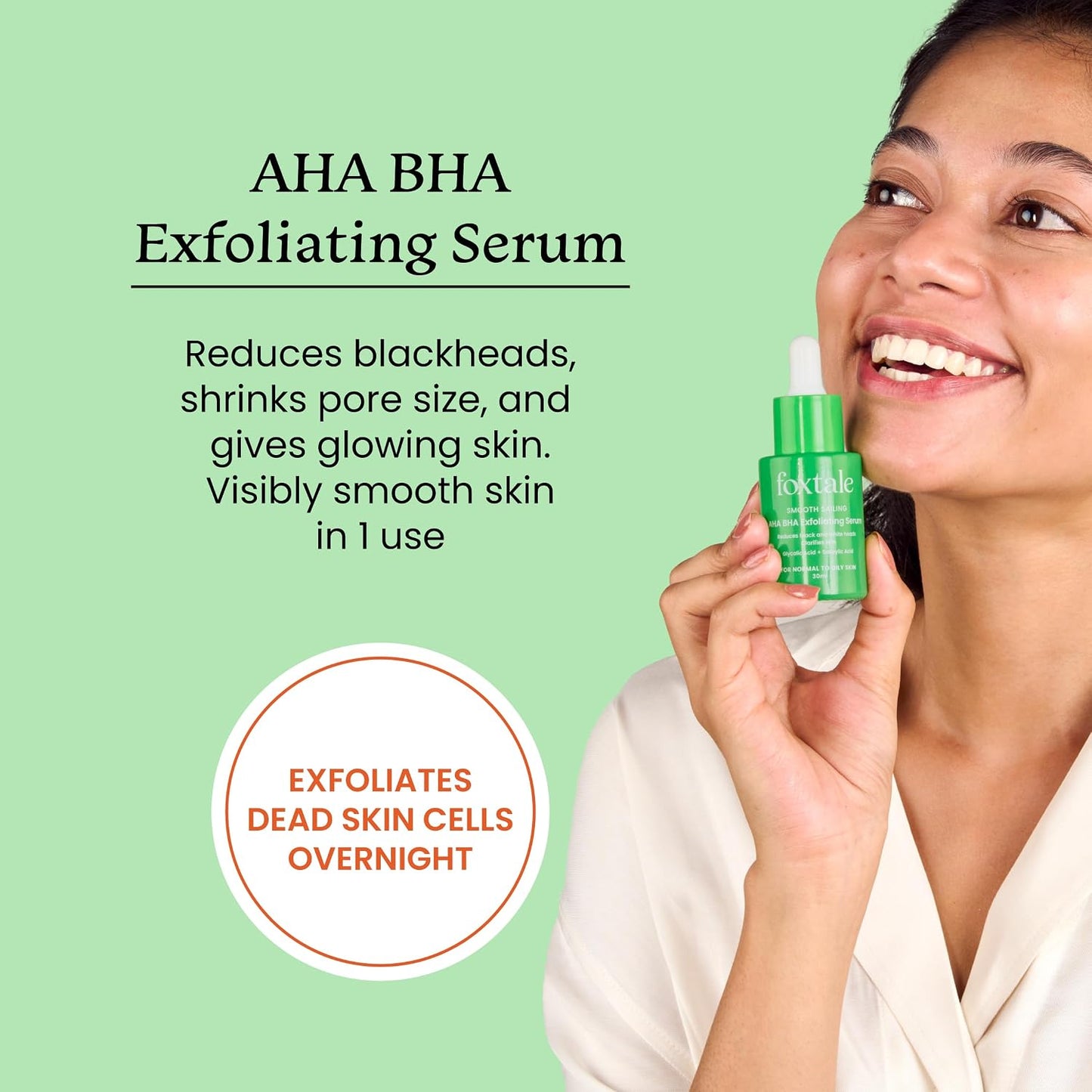Foxtale AHA BHA Exfoliating Serum 30 ml