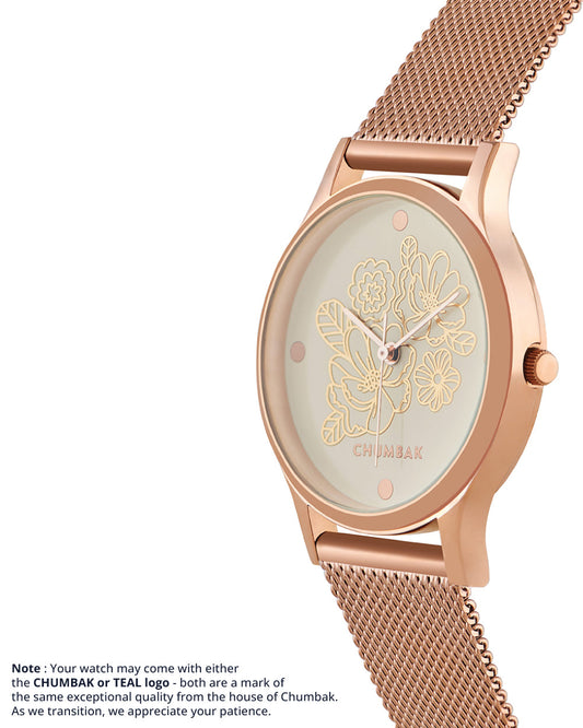 Abstract Peacock Watch