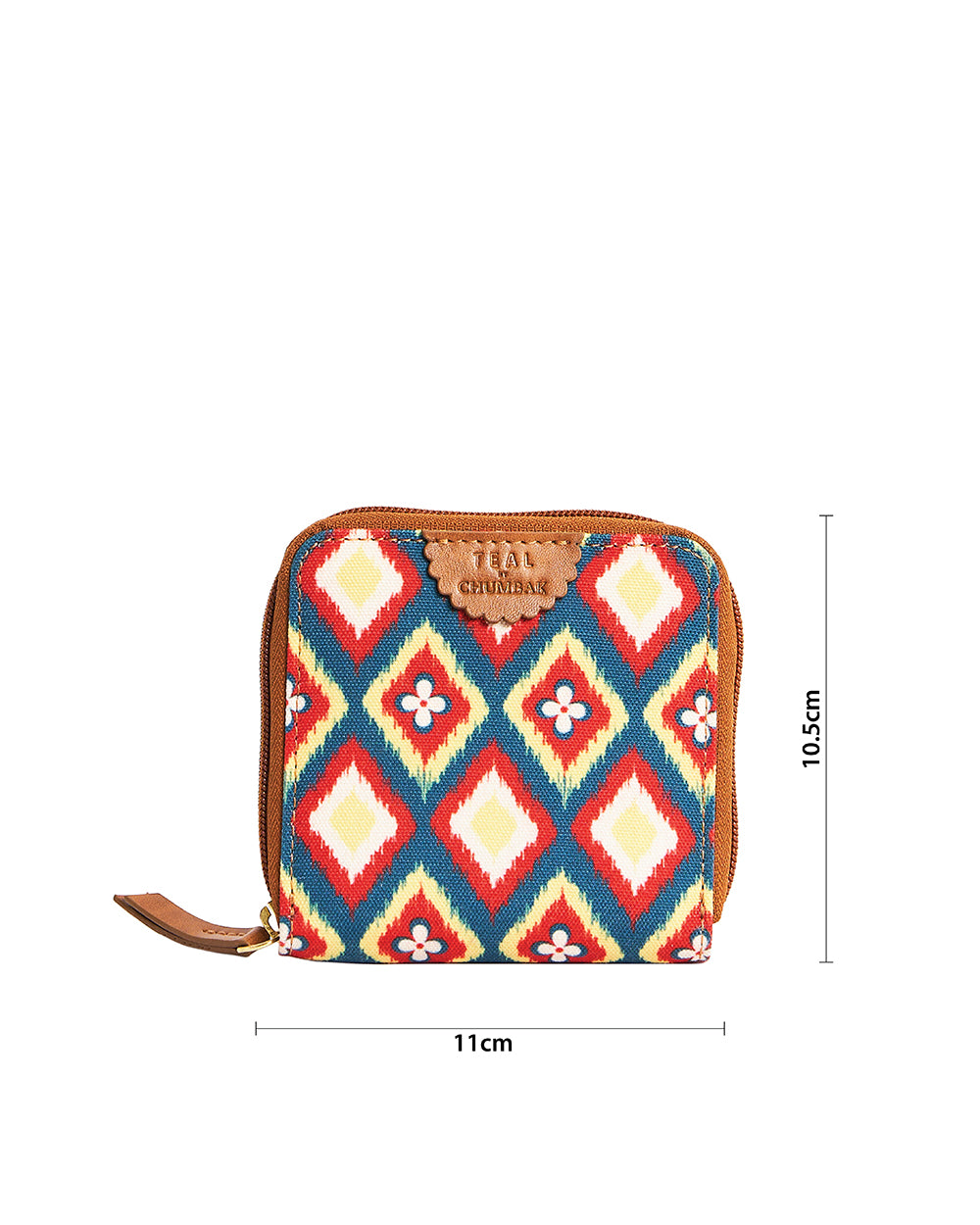 Ikkat Glow Mini Wallet
