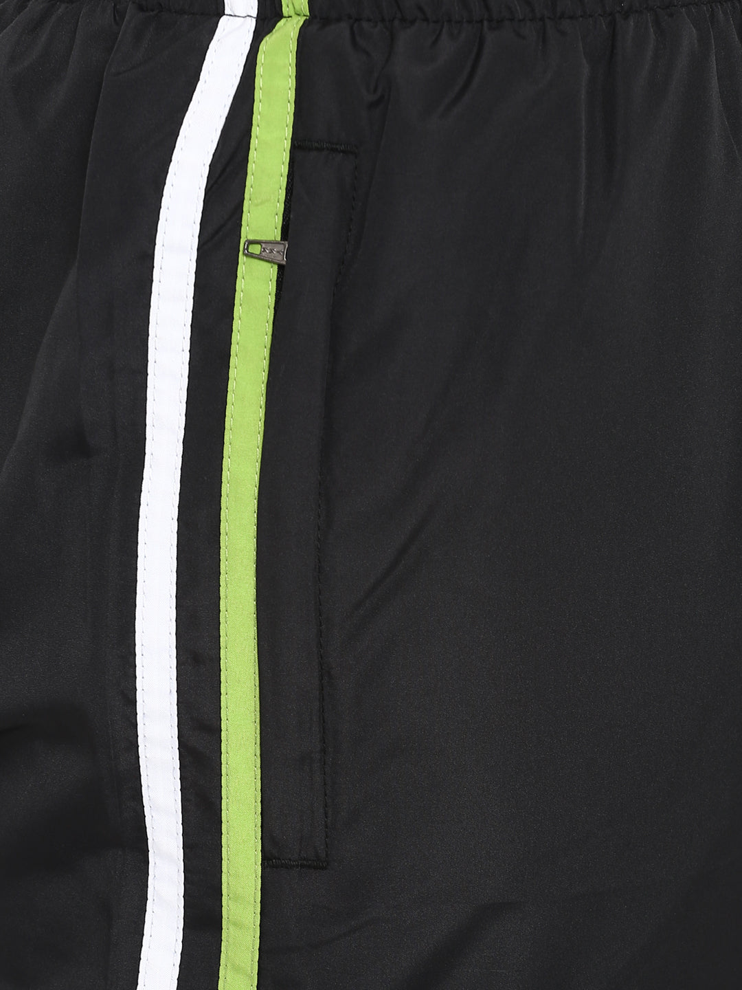 Alcis Active Run Black Green Tracksuit