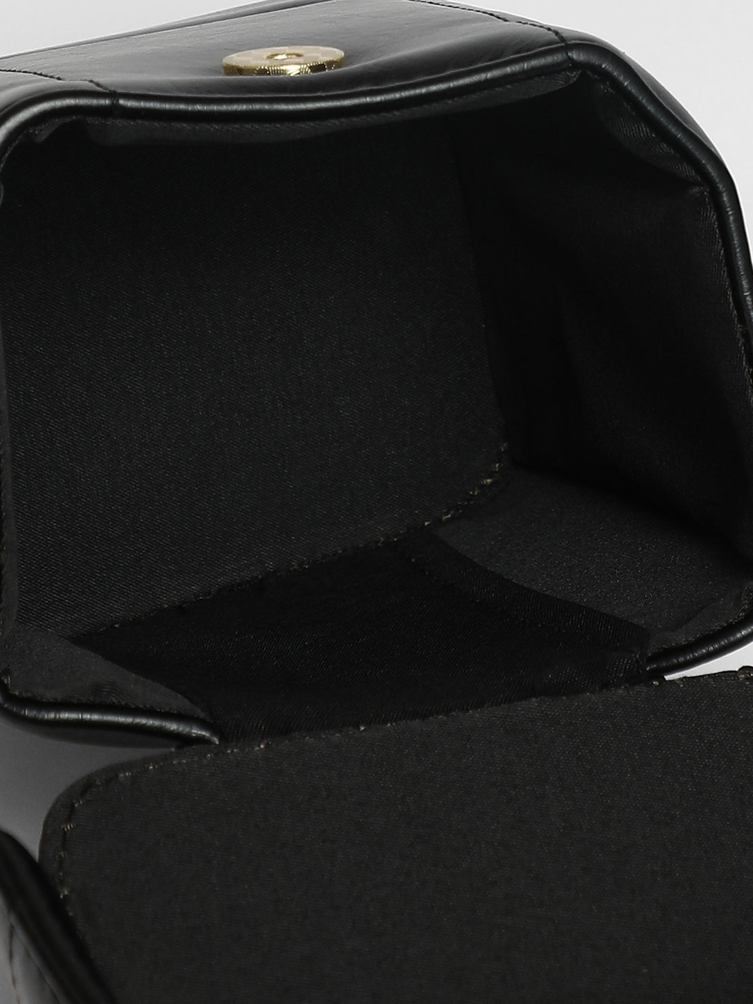 Dented Buckle Bucket Bag