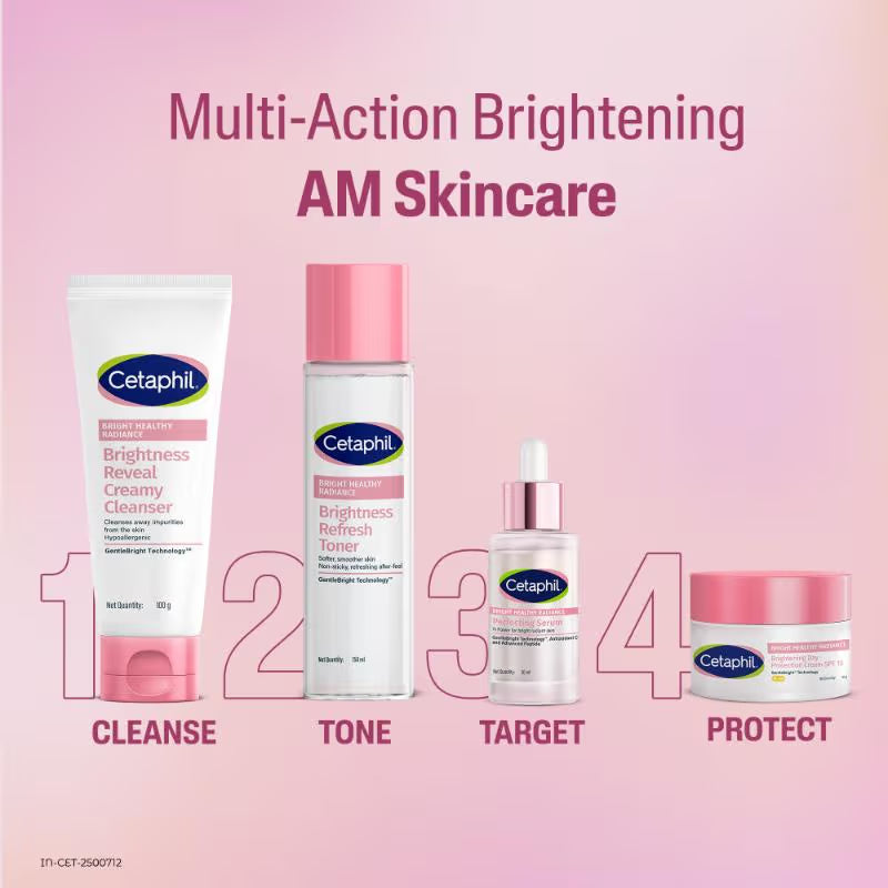 Cetaphil Bright Healthy Radiance Brightness Reveal Creamy Cleanser 100 GRAM