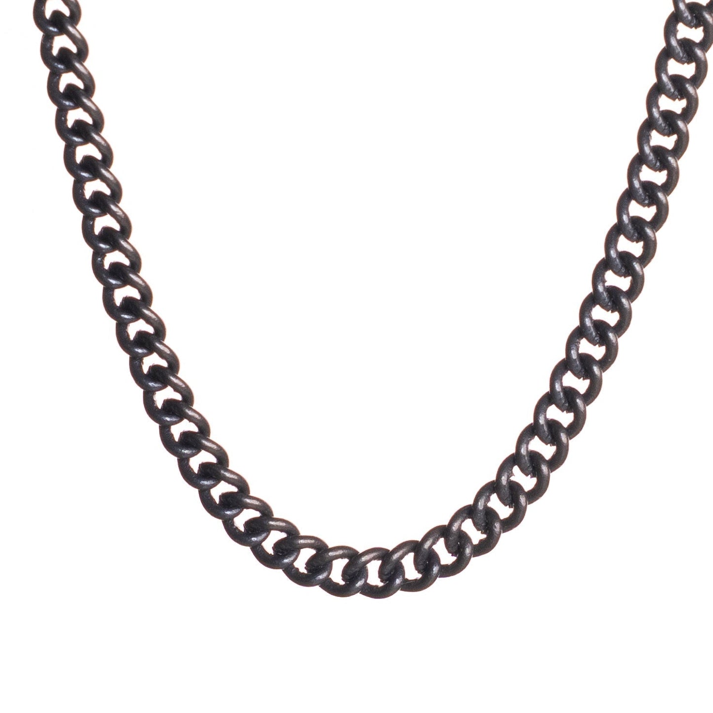 Cross Pendant - Rhodium Black Zach