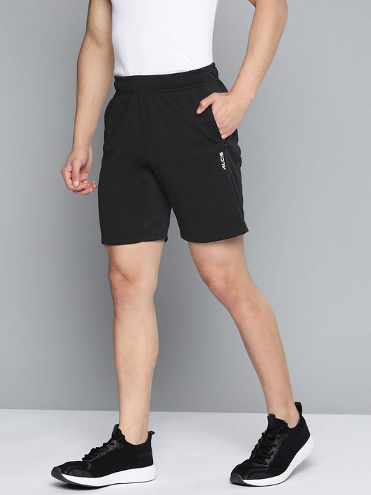 Alcis Men Solid Regular Fit Sports Shorts