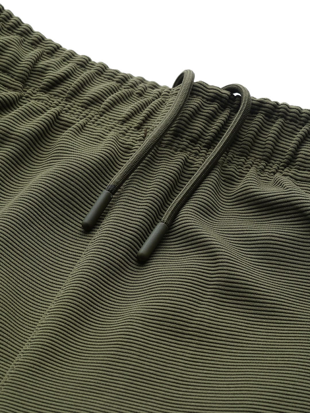 Alcis Men Olive Green Slim Fit Drytech+ Training or Gym Sports Shorts