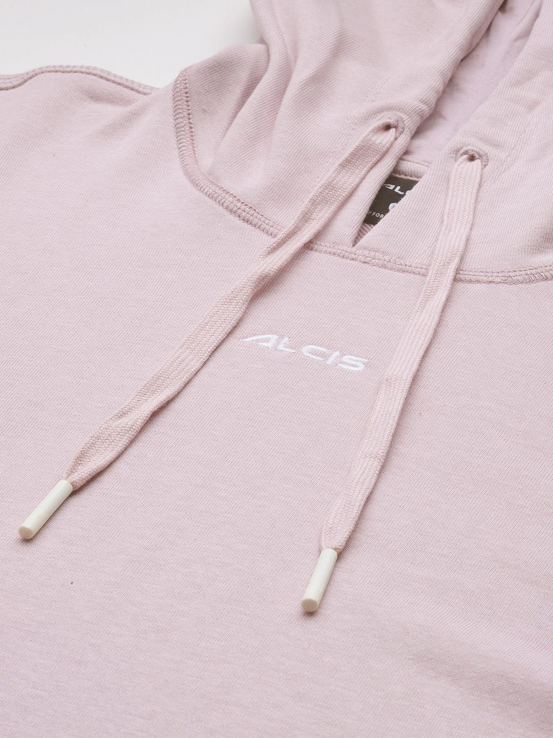 Alcis Men Lavender Hooded Sweatshirt