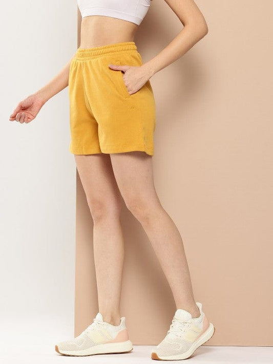 ALCIS WOMEN YELLOW COMFI MOVE SHORTS