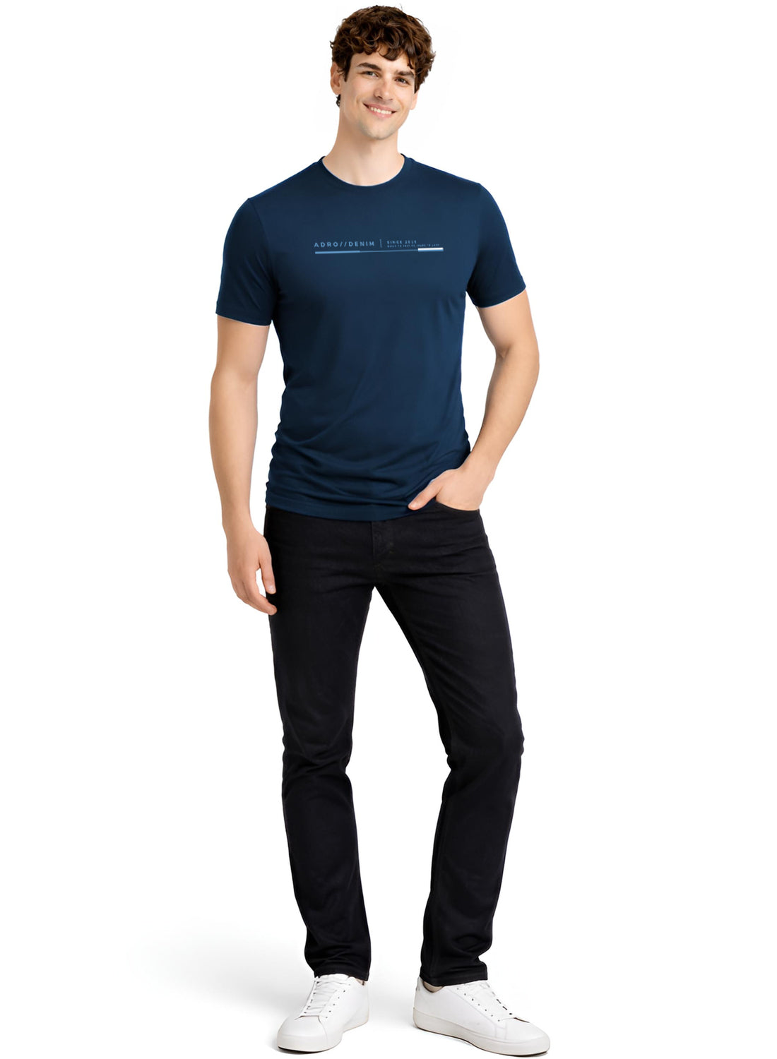 ADRO Mens Printed T-Shirt| Cotton Printed Tshirt for men| Regular Fit Casual T-Shirts | Premium Summer Tshirts