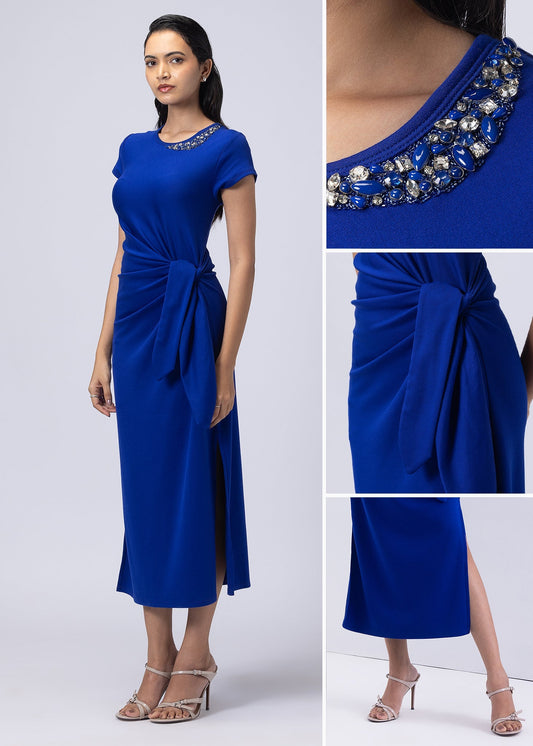 iCotton Eye Catcher Drape Dress
