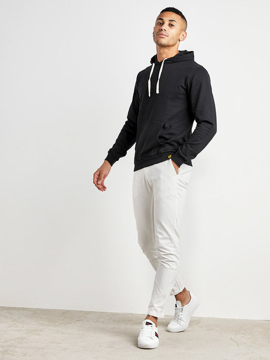 Hoodie With Contrast Drawstring
