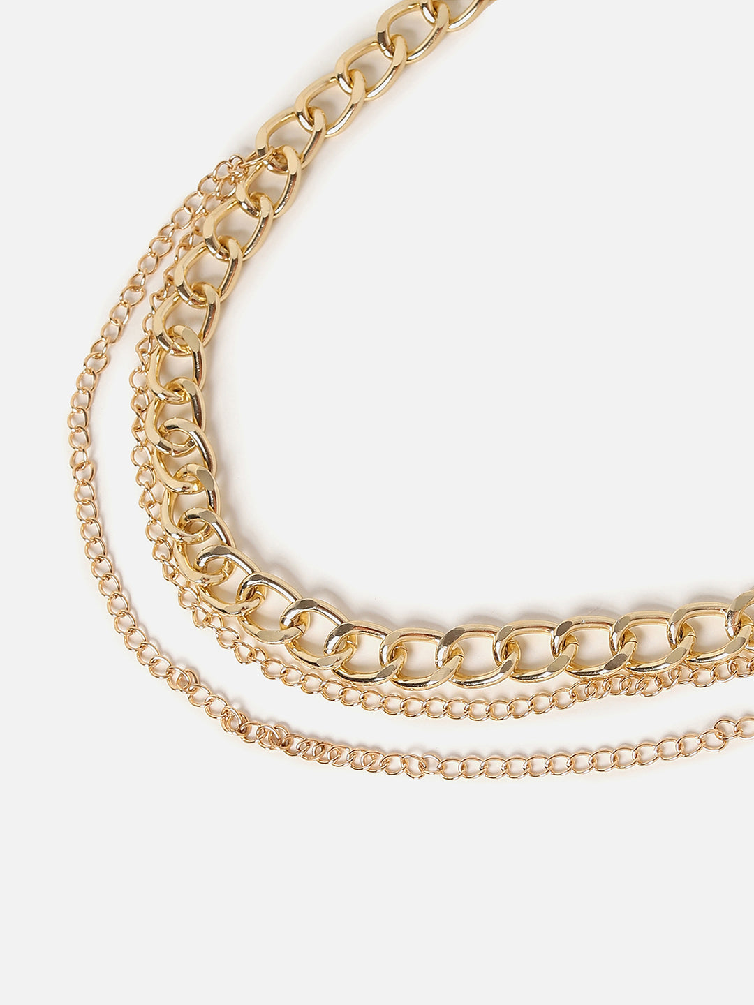 GOLD CHAIN SOLID WAIST BELT