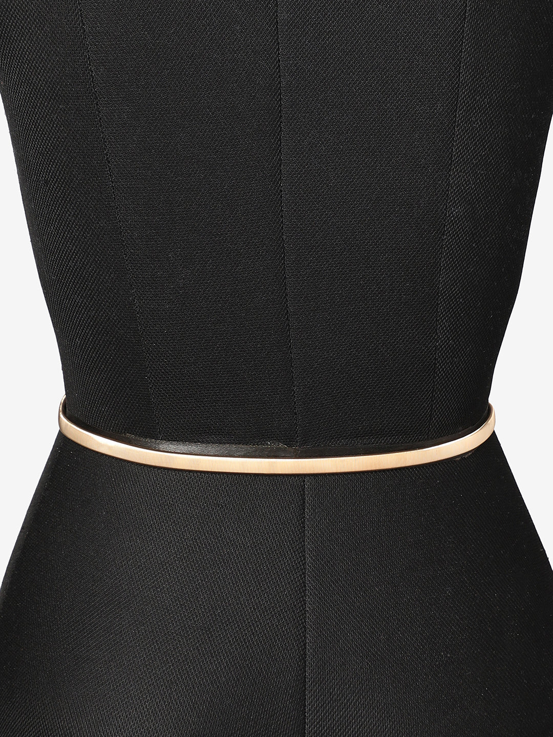 WOMEN GOLD SOLID WAIST BELT