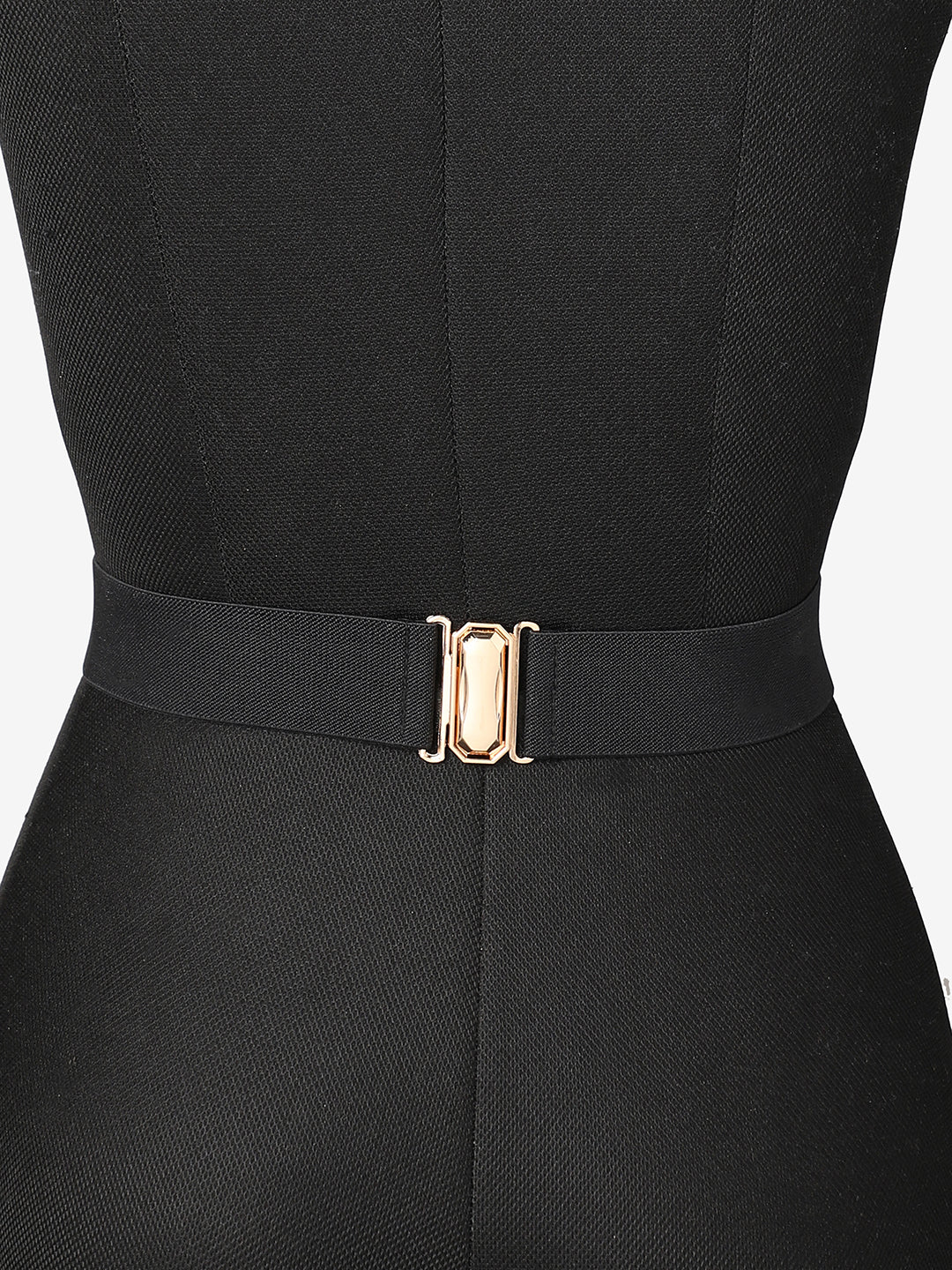 WOMEN GOLD SOLID WAIST BELT