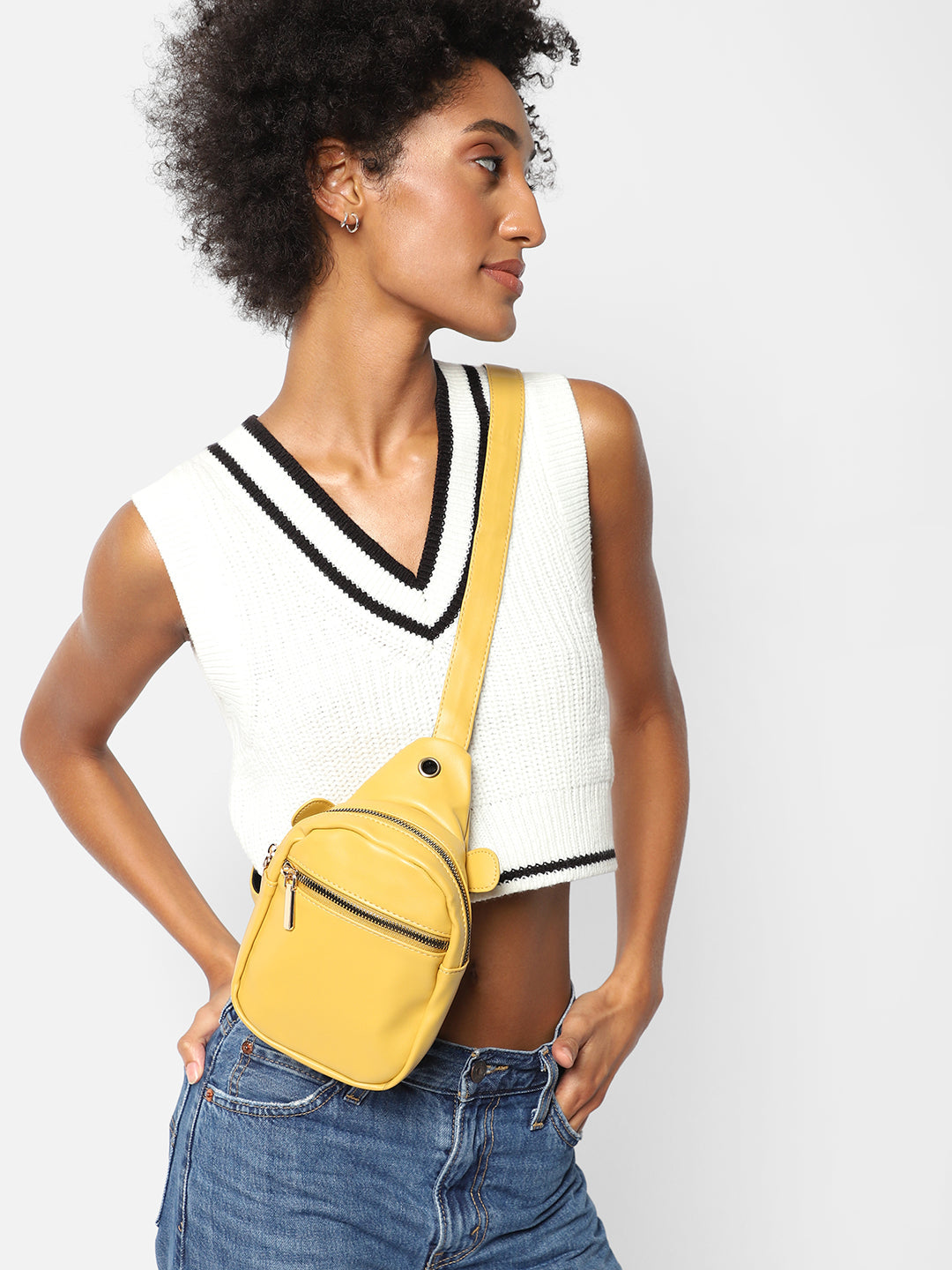 Sallie Yellow Mini Bag