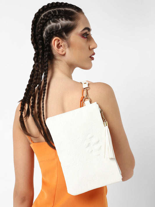 Adele White Mini Bag