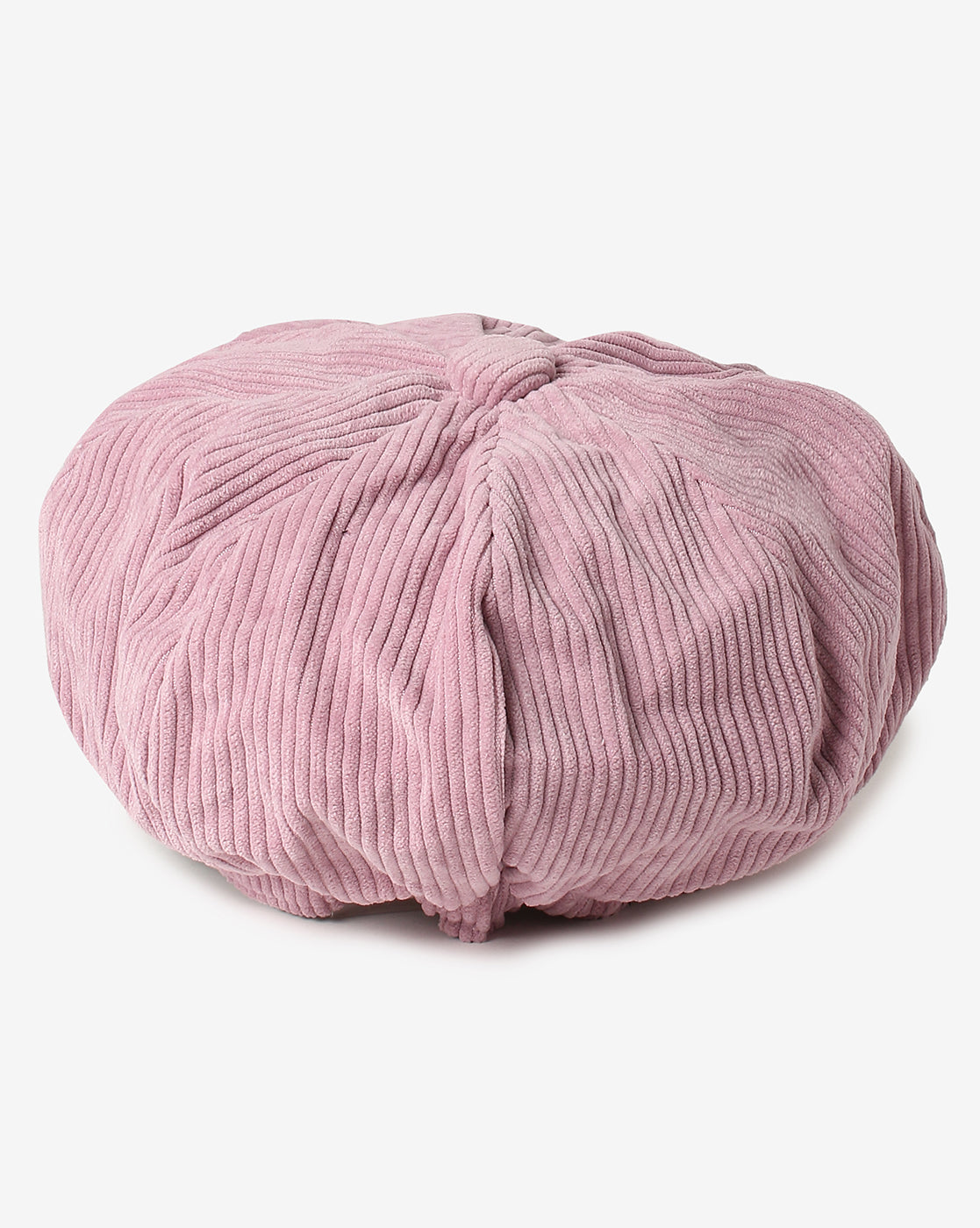 WOMEN PINK CORDUROY VINTAGE NEWSBOY CAP