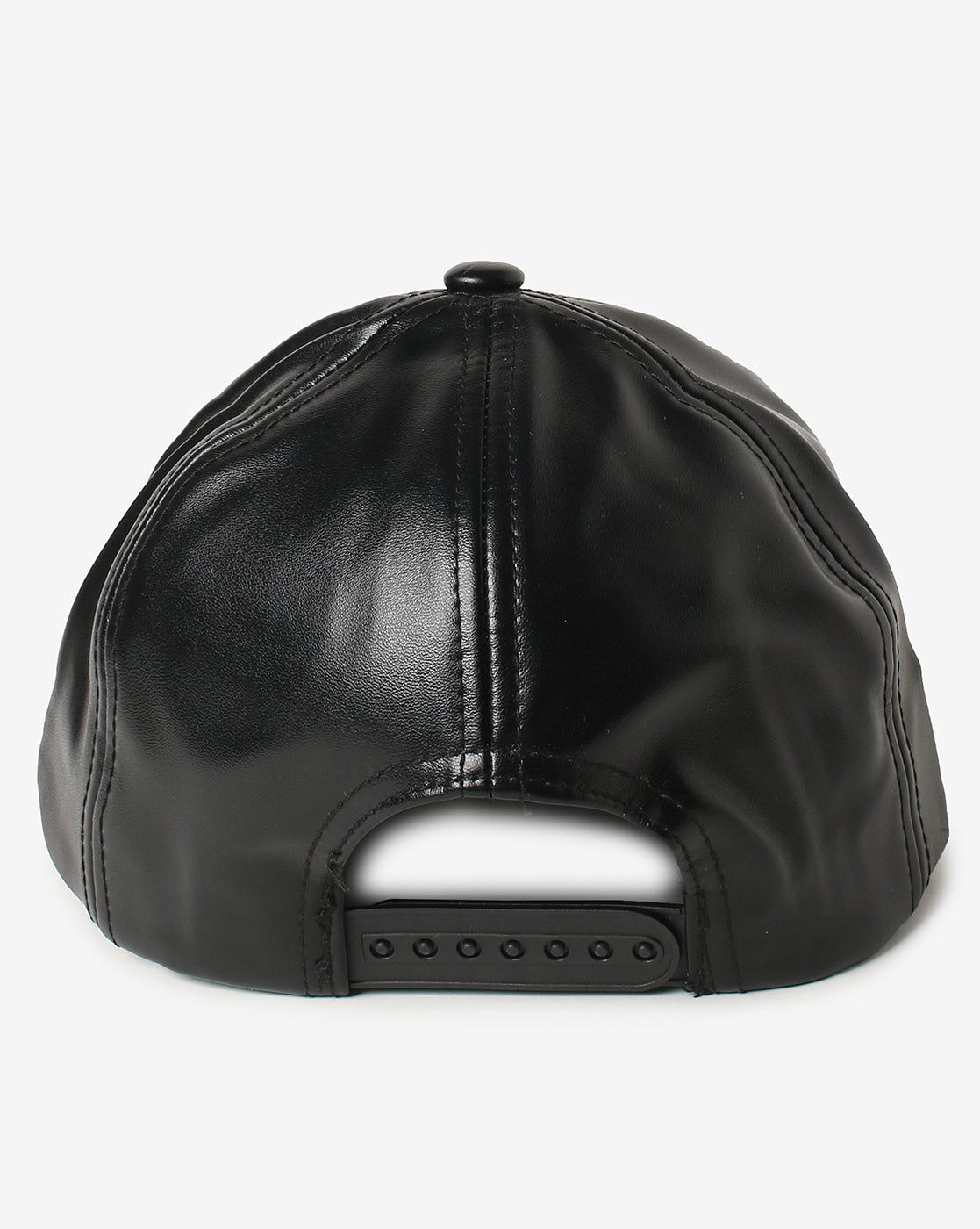 WOMAN BLACK SOLID BASEBALL CAP