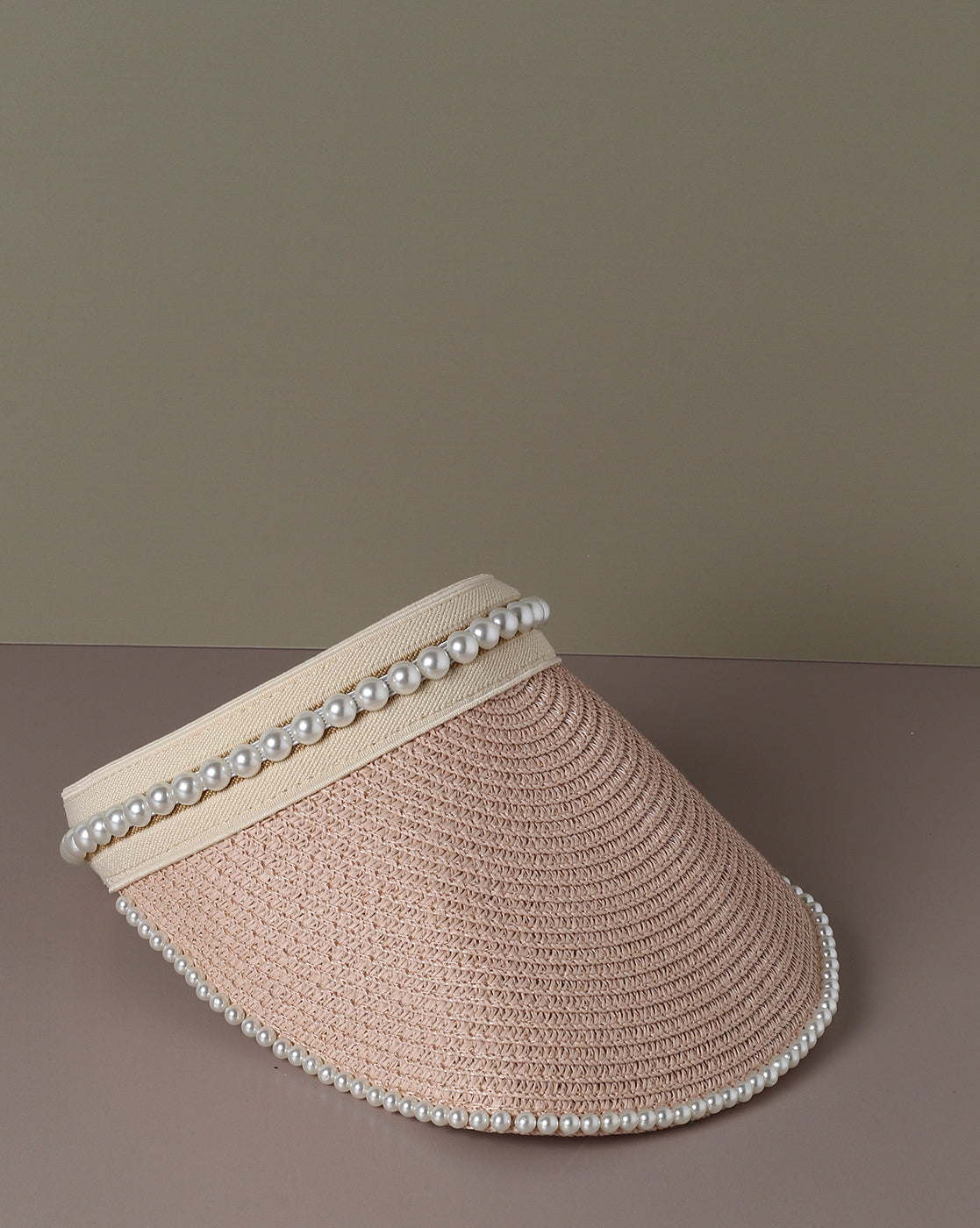 Beige Stylish Textured Hat
