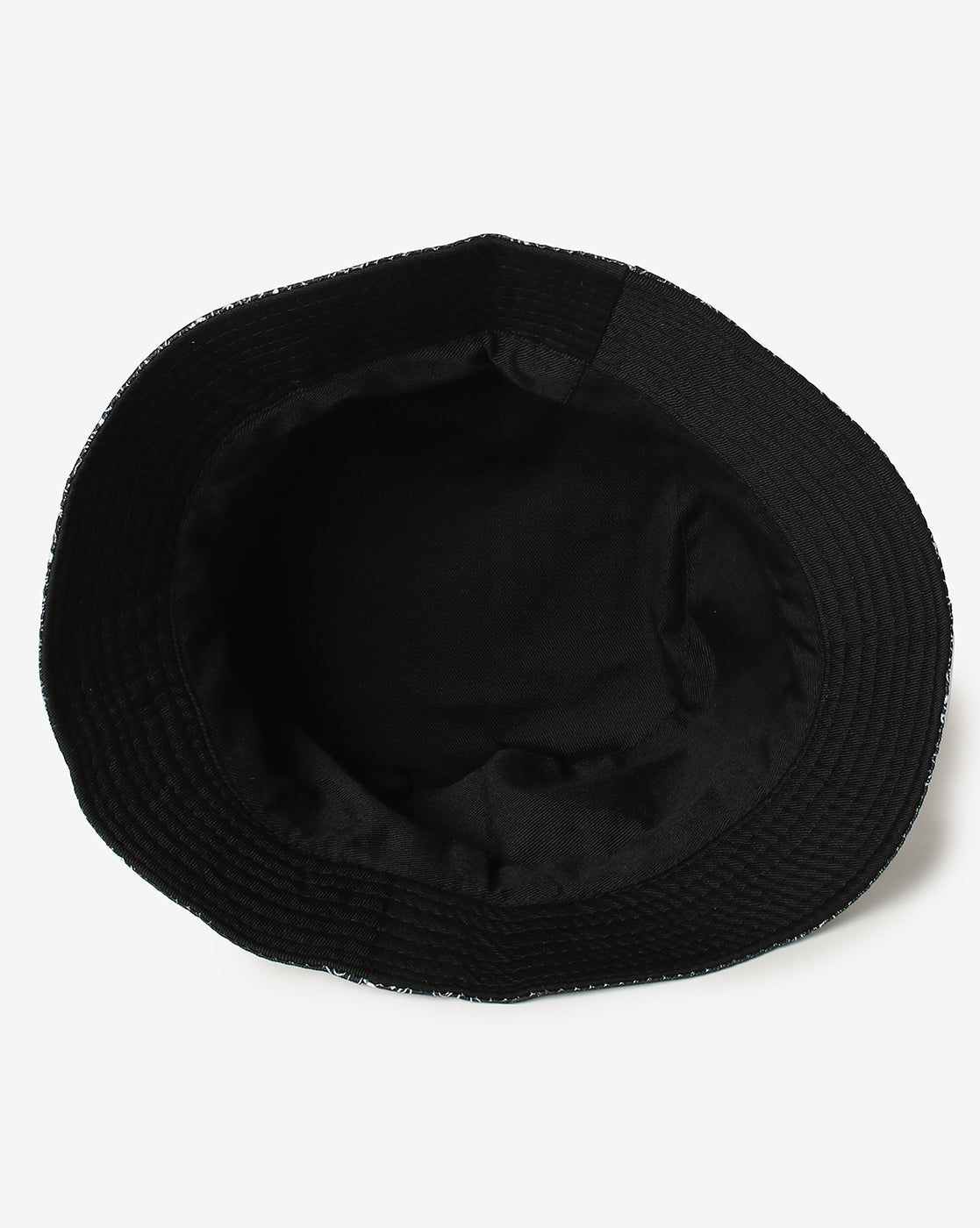 WOMEN BLACK VINTAGE BUCKET CAP