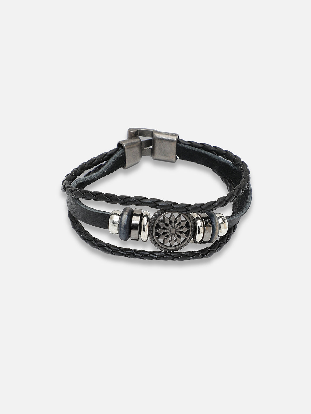 TRENDY CASUAL PU LEATHER DESIGNER BRACELET FOR WOMEN