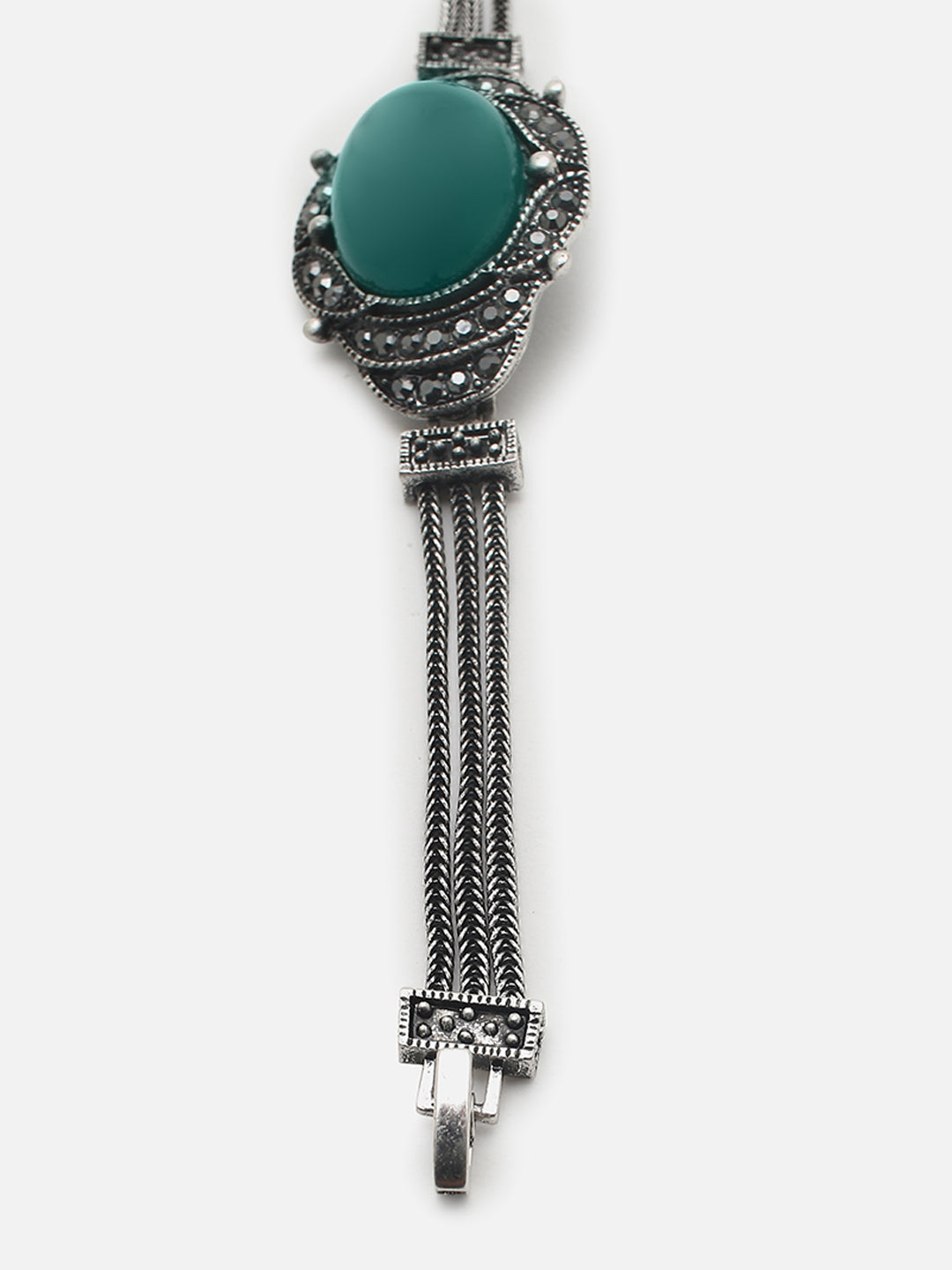Gold Plated Designer Stone Bracelet