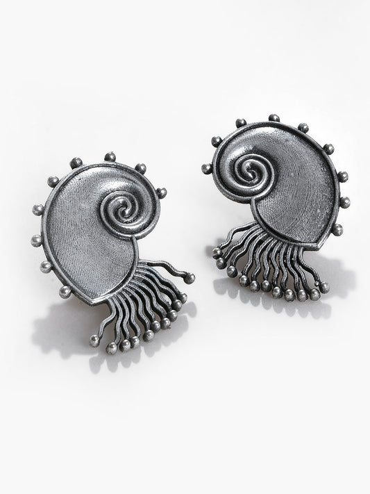 SILVER STUD EARRING