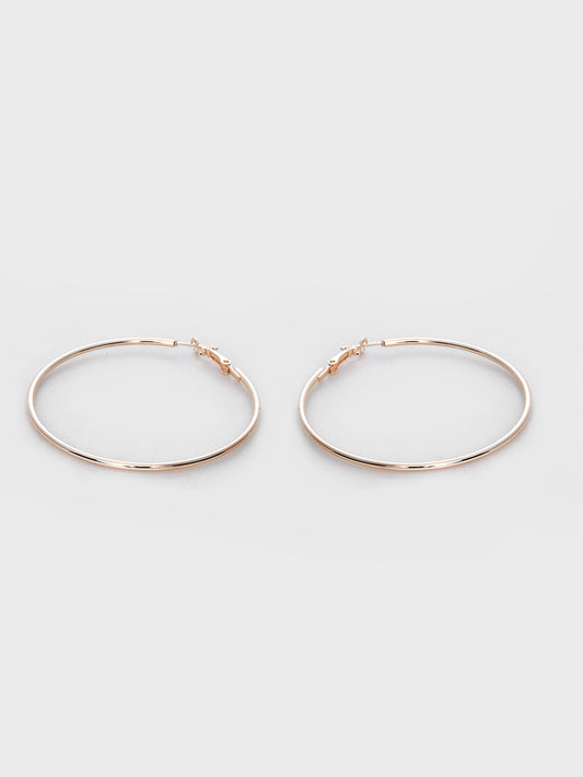GOLD HOOP EARRING