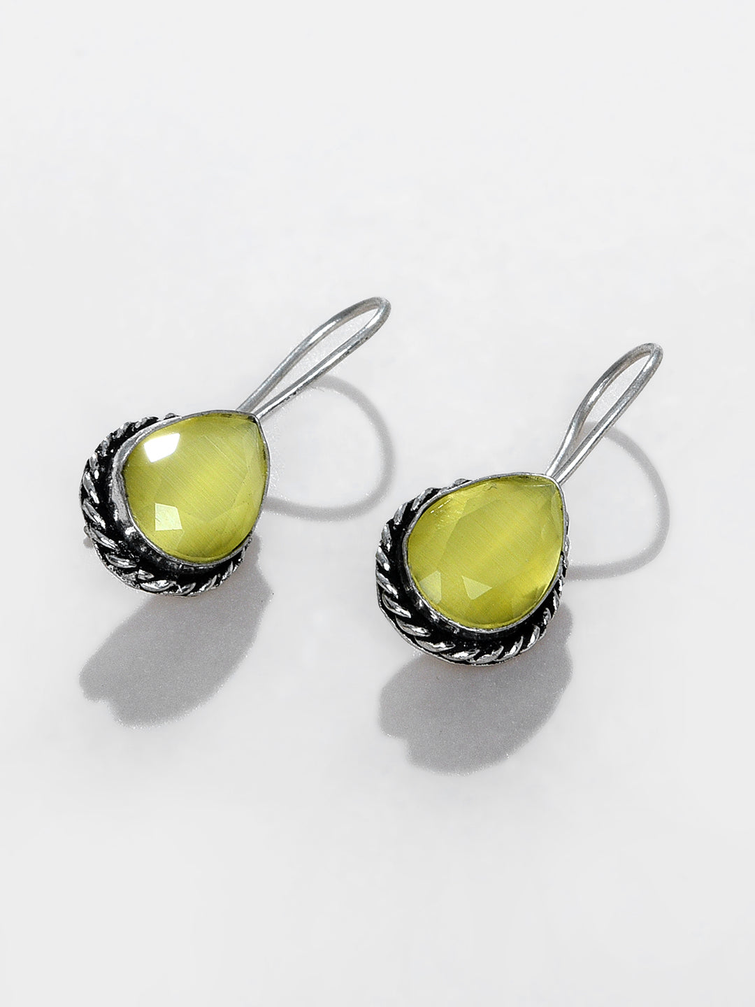 YELLOW DROP EARRING