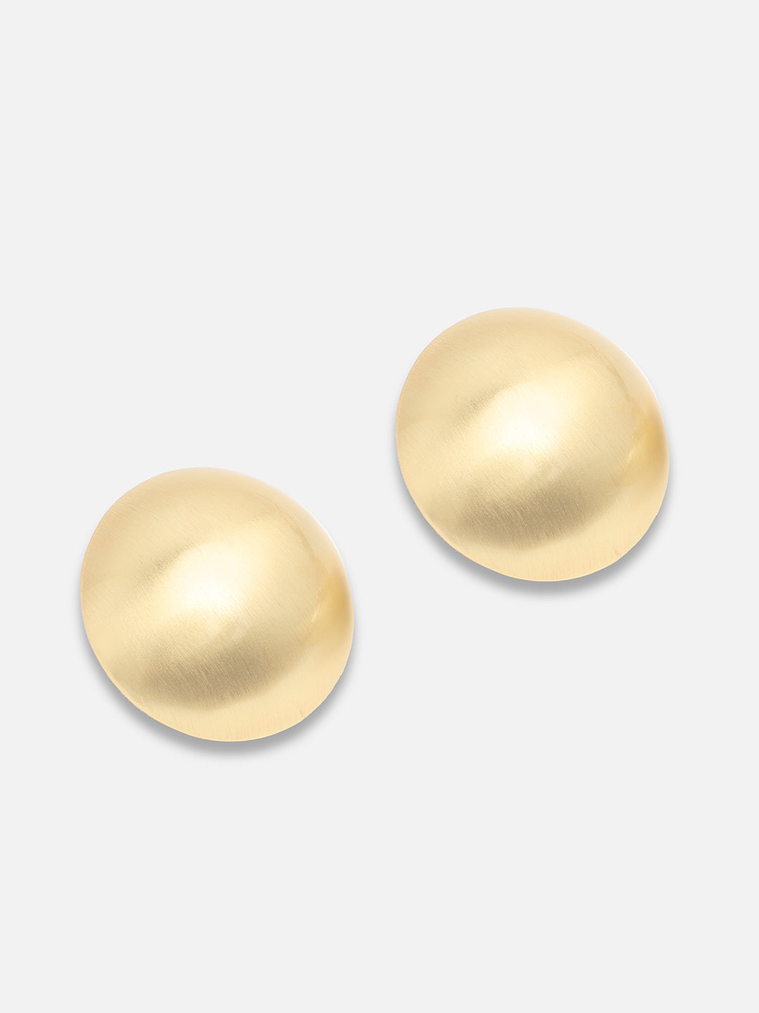 Gold Plated Party Designer Stone Stud For Women